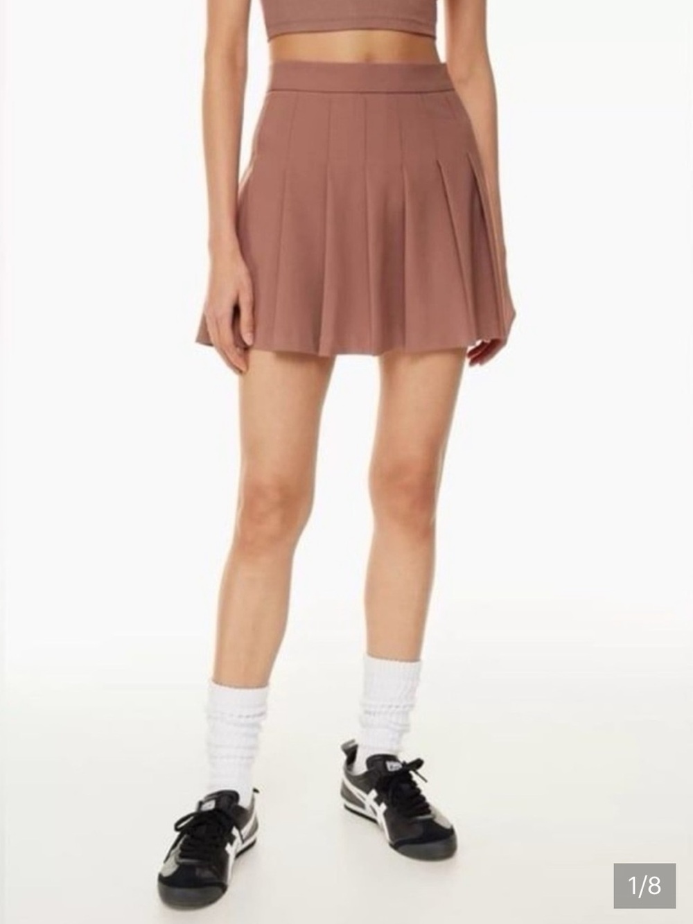 ❤️… Aritzia Sunday Best Pleated Mini Skirt NWT